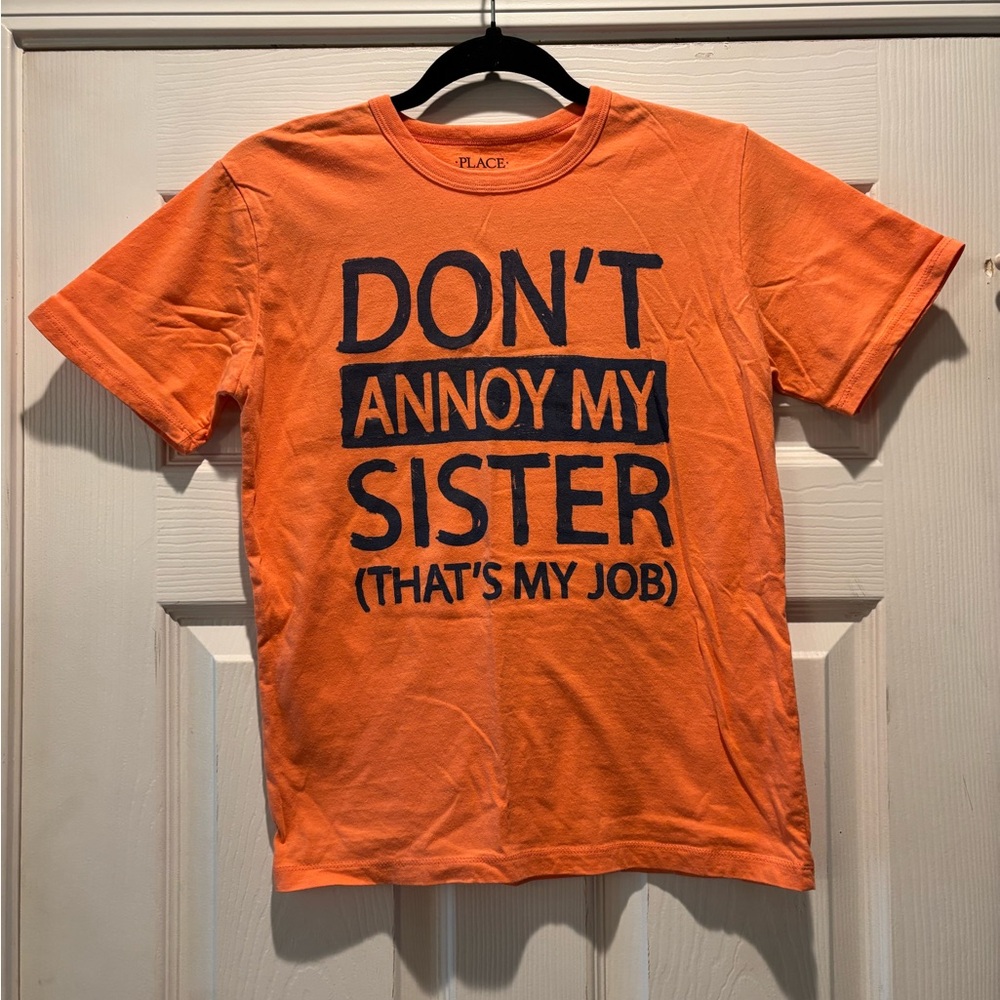 The Children's Place Orange Graphic Tee